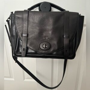Coach Leather Messenger Bag